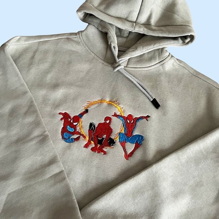 Marvel outlet embroidered hoodie