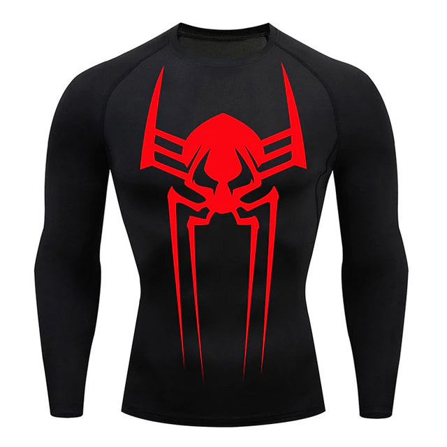 Spiderman 2099 Inspired Athletic Compression Shirt – City Crews Collective