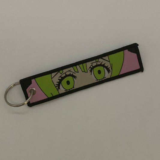 LIMITED Demon Slayer Mitsuri Kanroji EMBROIDERED KEY CHAIN