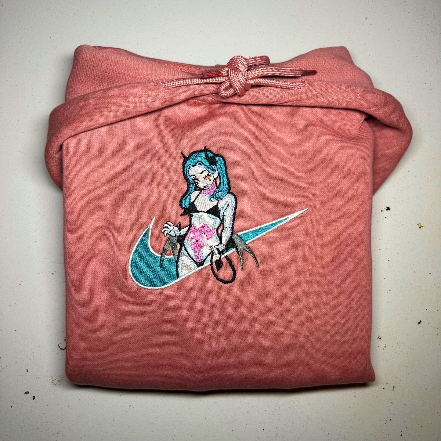 LIMITED Rebecca Cyberpunk EMBROIDERED ANIME HOODIE