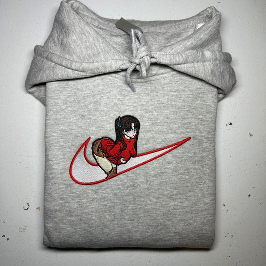 LIMITED Rin Tohsaka EMBROIDERED ANIME HOODIE