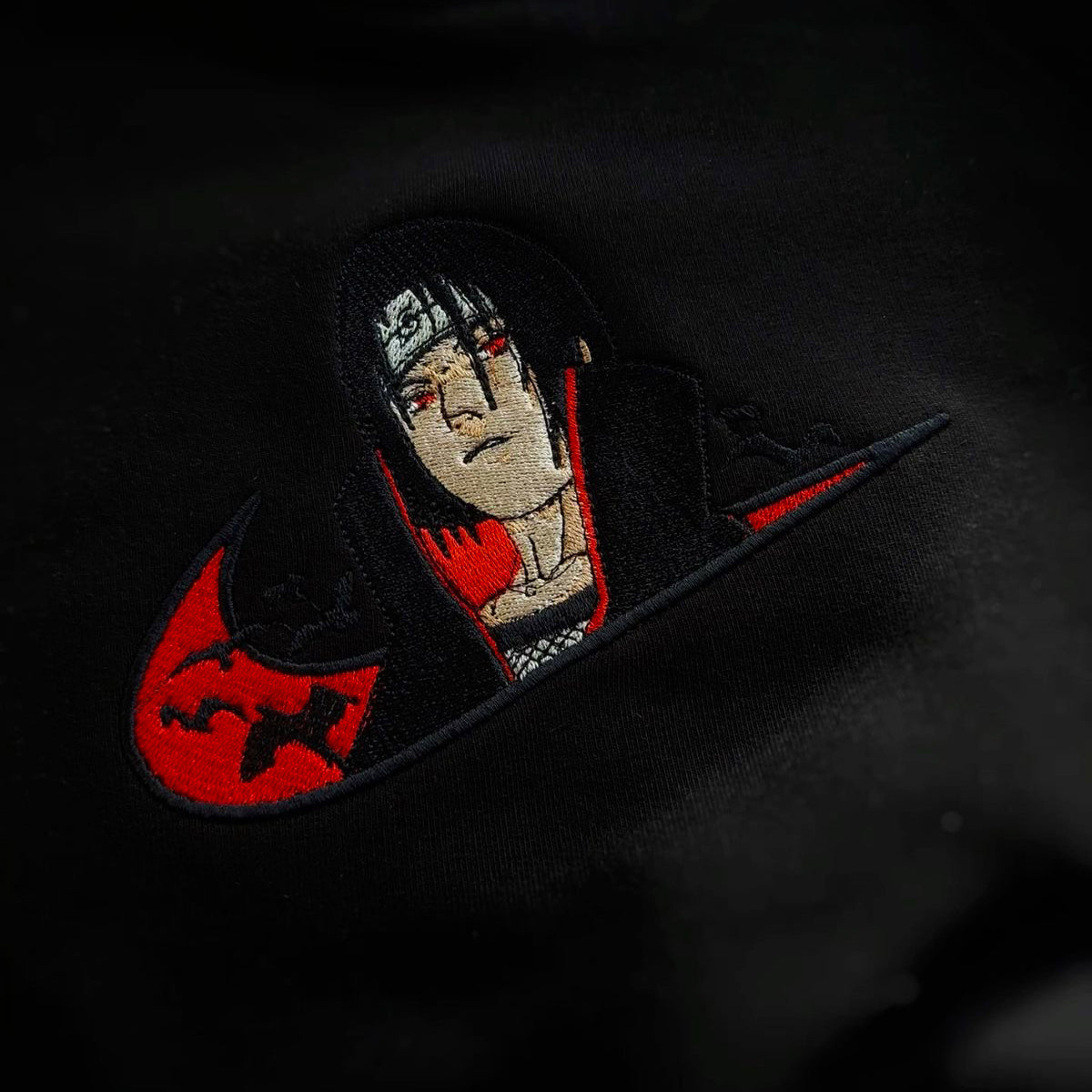 LIMITED Itachi Uchiha Embroidered T-Shirt