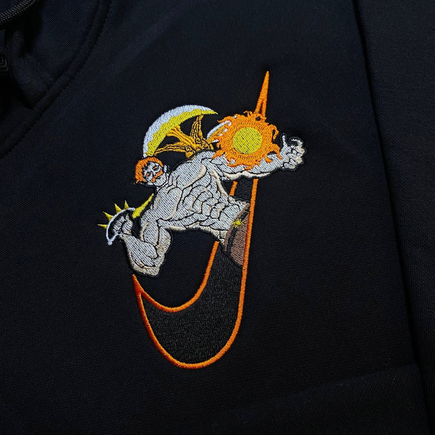 LIMITED Seven Deadly Sins X Escanor EMBROIDERED GYM HOODIE