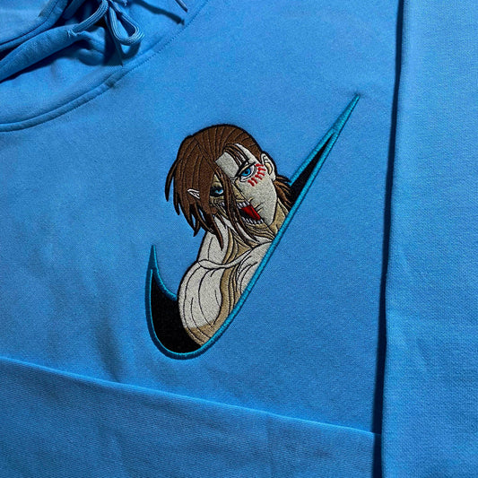 LIMITED Eren I am Titan EMBROIDERED HOODIE