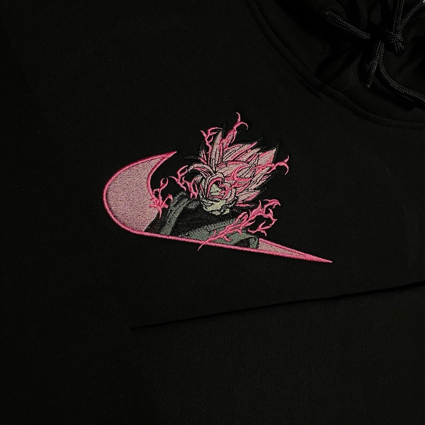 LIMITED Dragon Ball Goku Black EMBROIDERED ANIME HOODIE