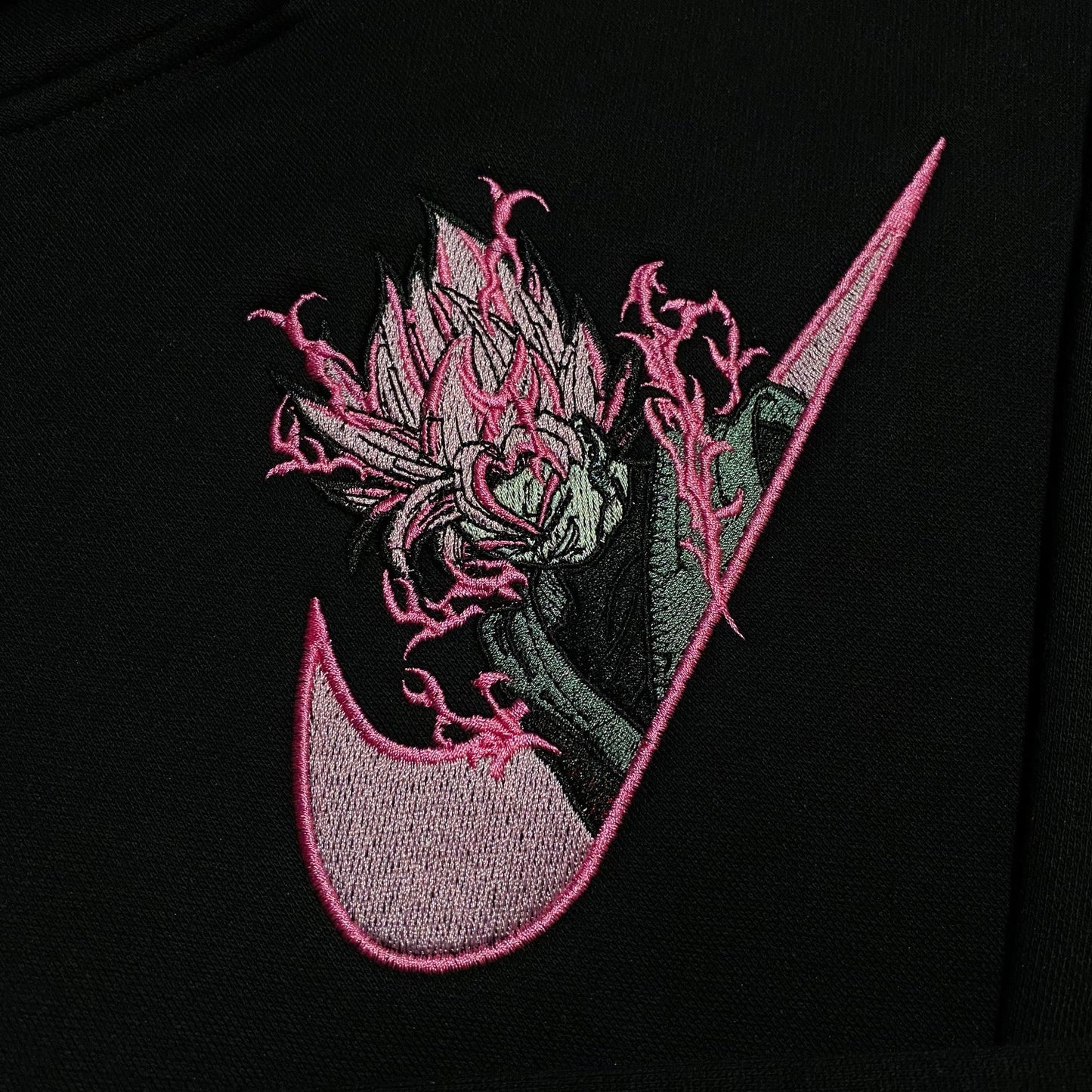 LIMITED Dragon Ball Goku Black EMBROIDERED ANIME HOODIE