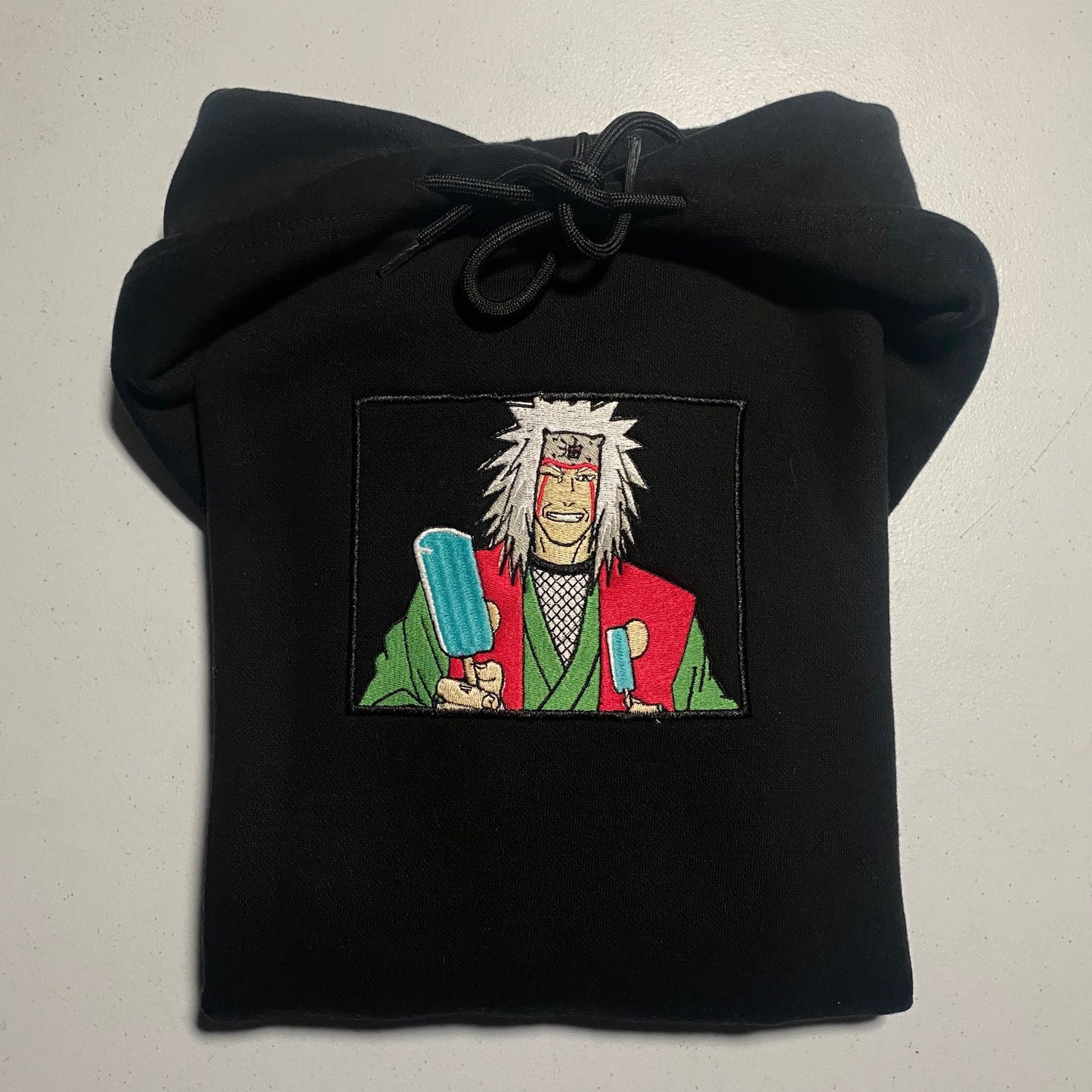 LIMITED Naruto Pervy Sage EMBROIDERED ANIME HOODIE