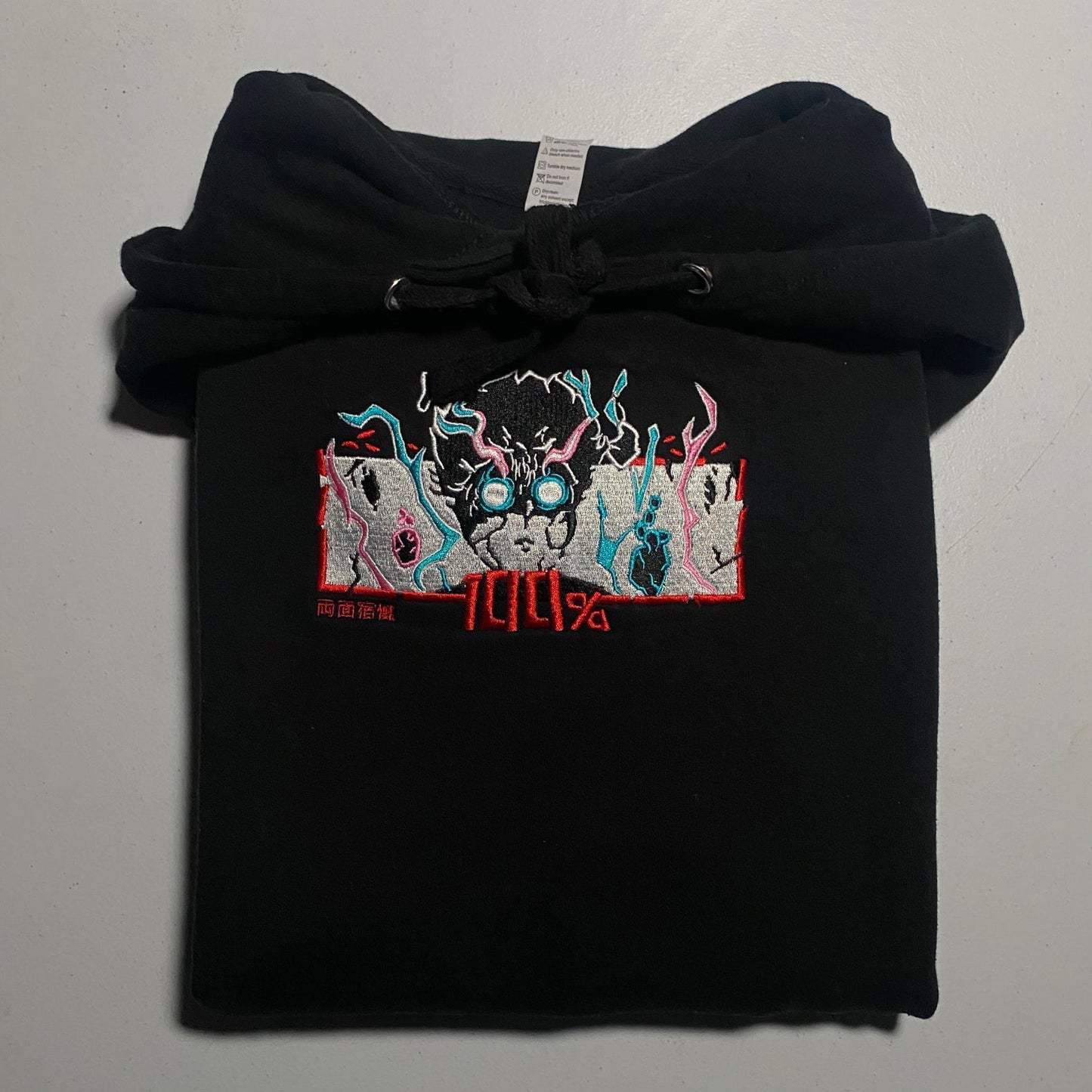 LIMITED Mob Psycho 100% EMBROIDERED ANIME HOODIE