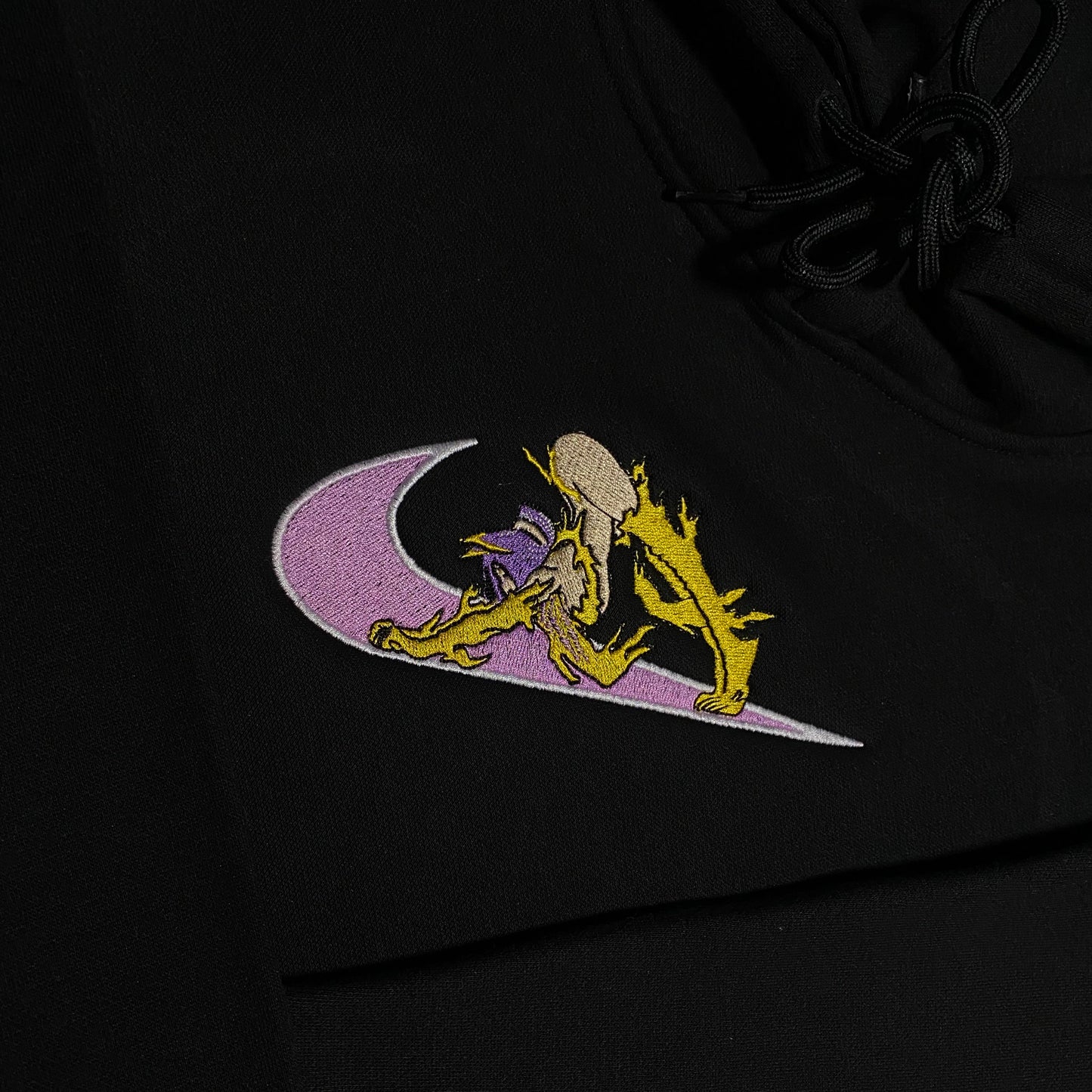 LIMITED Yoruichi Gyat EMBROIDERED ANIME HOODIE