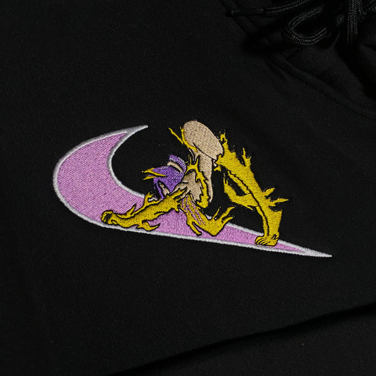 LIMITED Yoruichi Gyat EMBROIDERED ANIME HOODIE