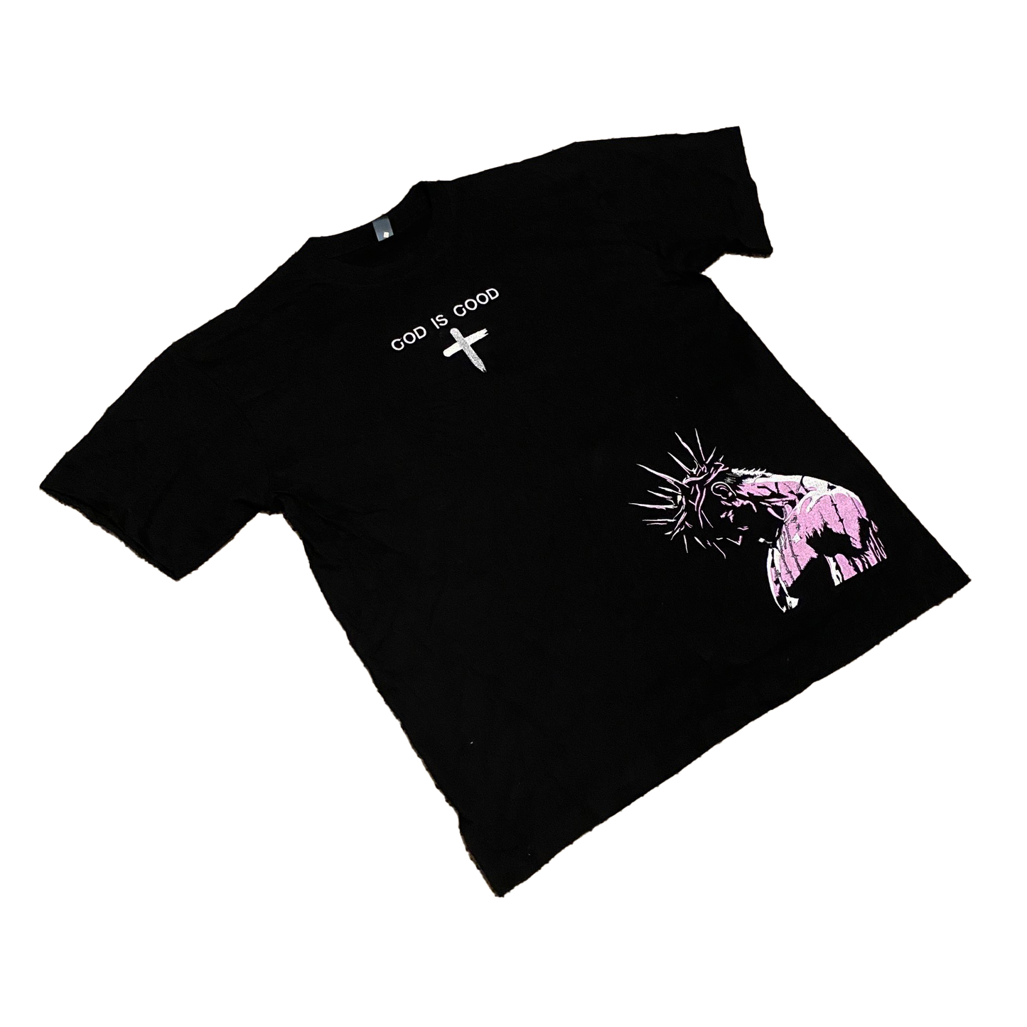 LIMITED God is Good Oversized EMBROIDERED T-Shirt