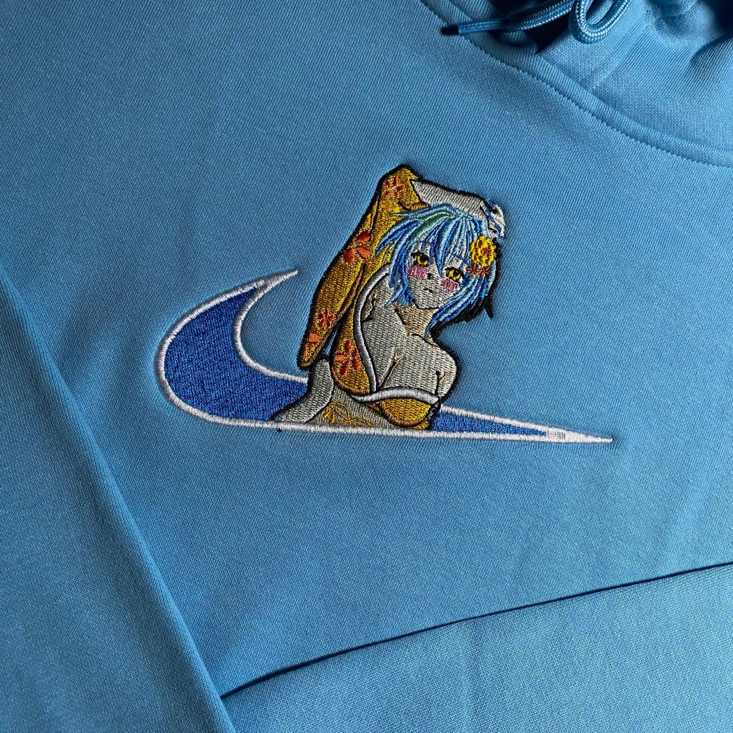 LIMITED Xenovia DxD Gyat EMBROIDERED ANIME HOODIE