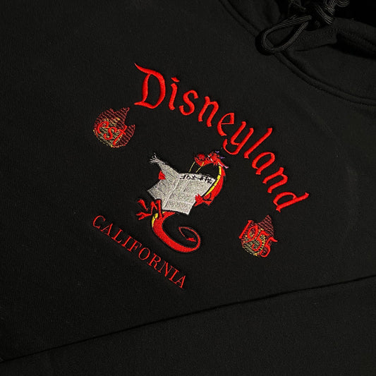 LIMITED VALENTINE'S X Mulan Mushu EMBROIDERED HOODIE