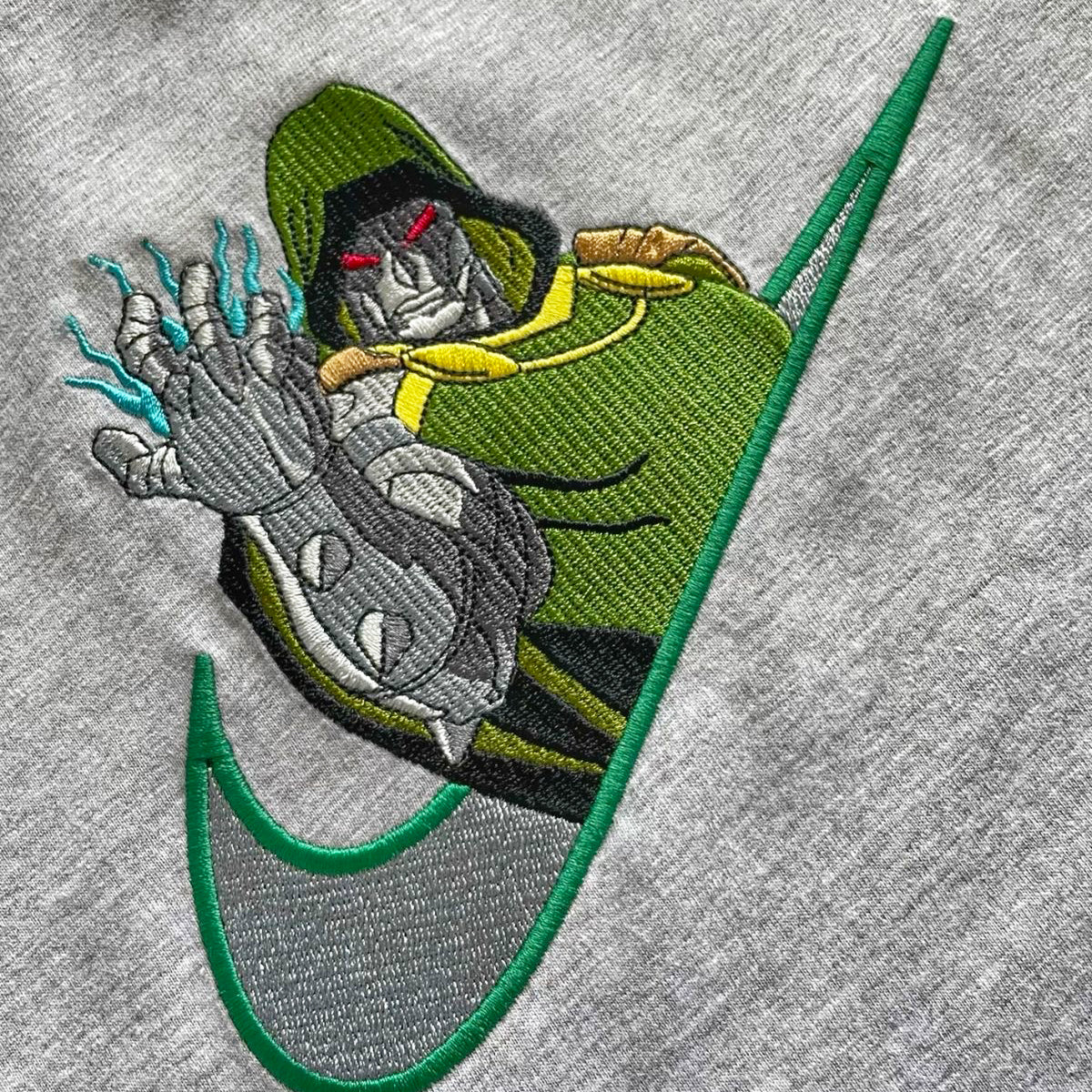 LIMITED MF Dr. Doom EMBROIDERED GYM HOODIE