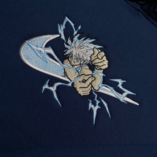 LIMITED HXH KILLUA SPEED KILLS EMBROIDERED T-Shirt