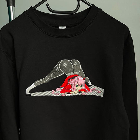 LIMITED 02 Gyat EMBROIDERED ANIME GYM HOODIE