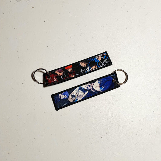 LIMITED Blue Lock EMBROIDERED KEY CHAIN/TAG