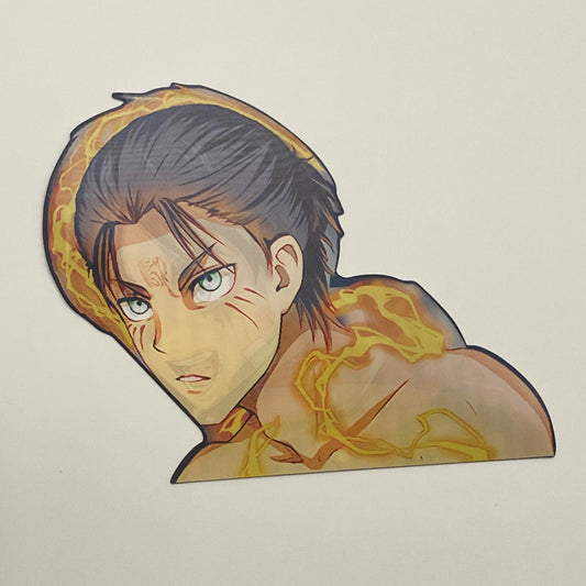 Anime Inspired 3D Motion Lenticular Sticker