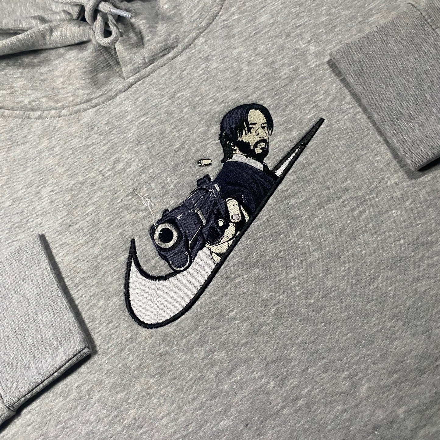 LIMITED John Wick X Chapter 4 EMBROIDERED ANIME HOODIE