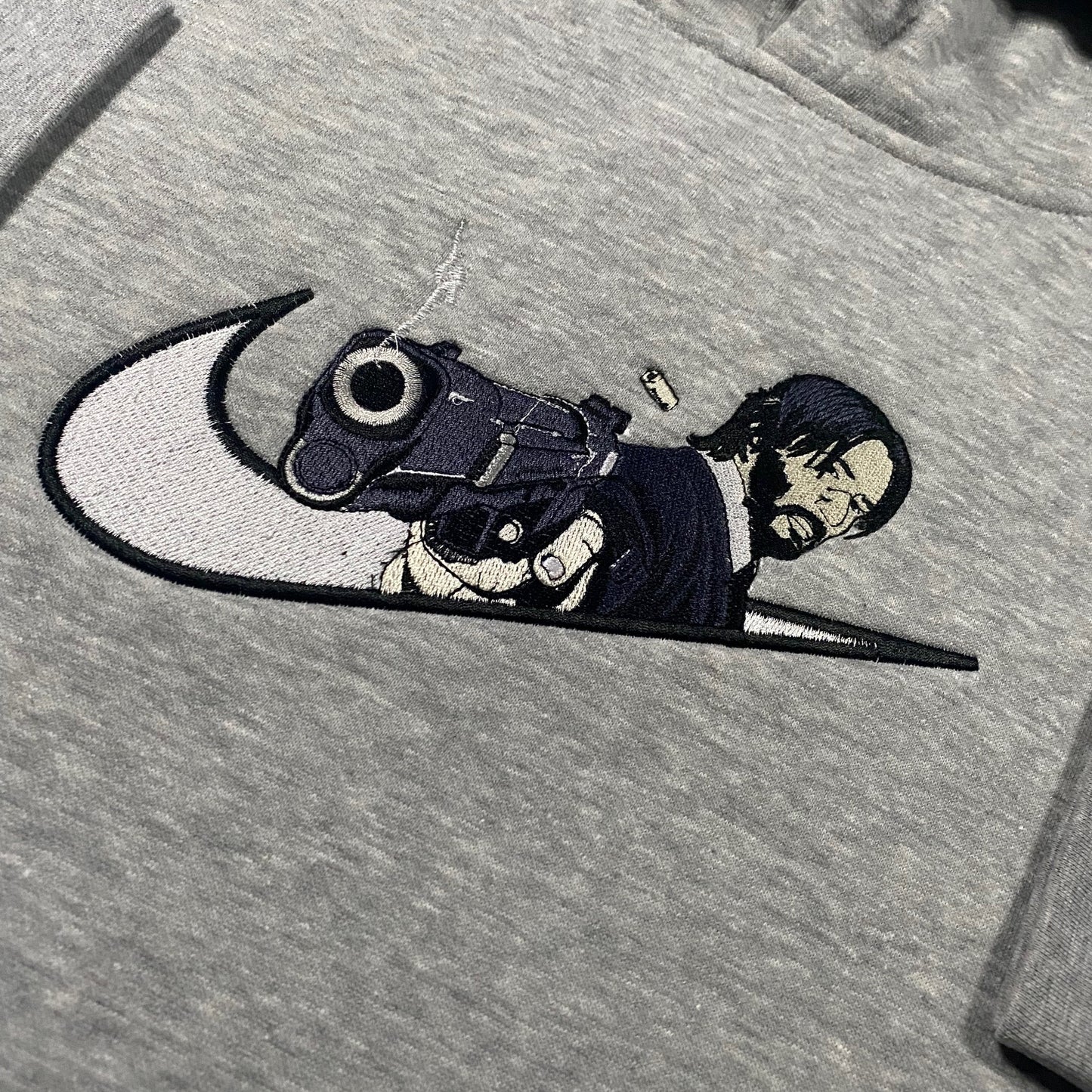 LIMITED John Wick X Chapter 4 EMBROIDERED ANIME HOODIE