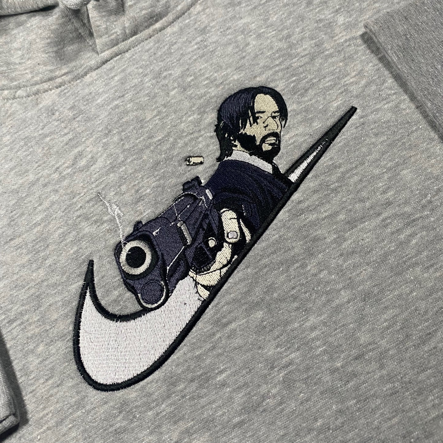 LIMITED John Wick X Chapter 4 EMBROIDERED ANIME HOODIE