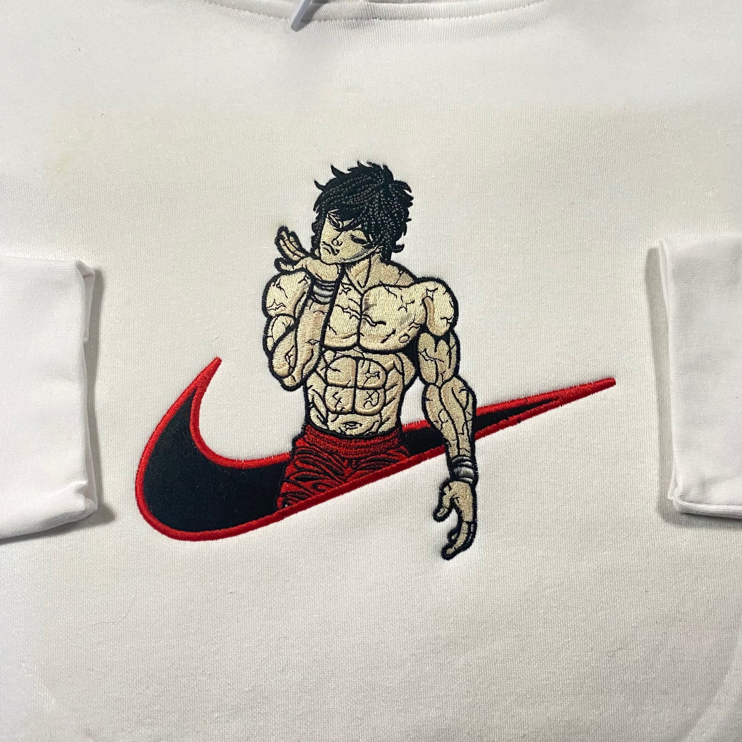 LIMITED The Grappler EMBROIDERED ANIME HOODIE