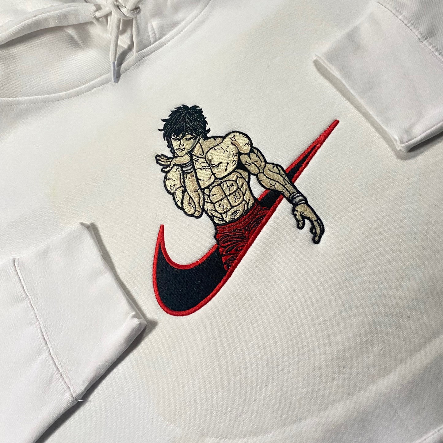 LIMITED The Grappler EMBROIDERED ANIME HOODIE