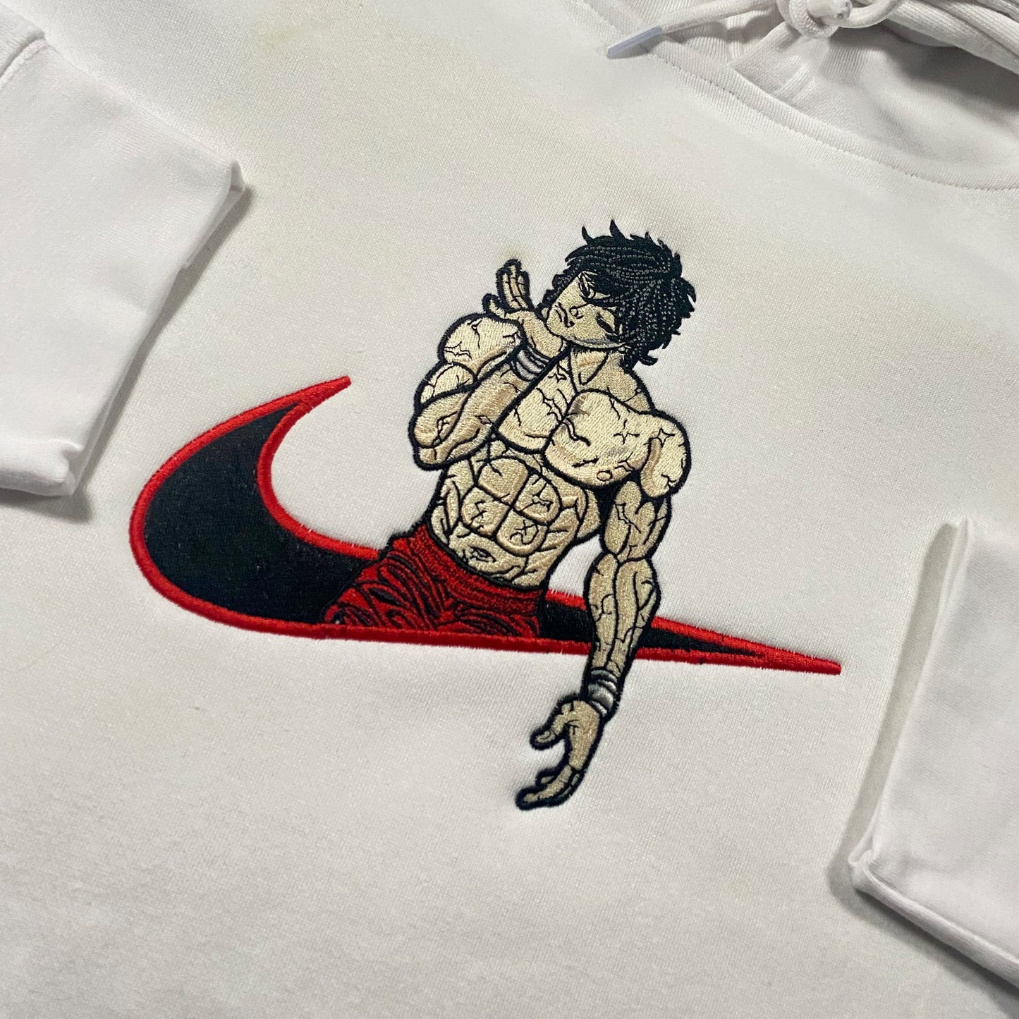 LIMITED The Grappler EMBROIDERED ANIME HOODIE