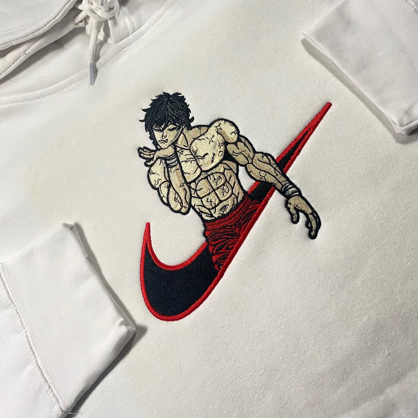 LIMITED The Grappler EMBROIDERED ANIME HOODIE