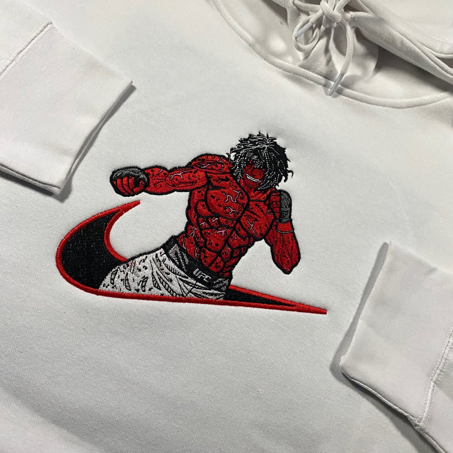 LIMITED Kengan Ashura X Tokita Ohma EMBROIDERED ANIME HOODIE