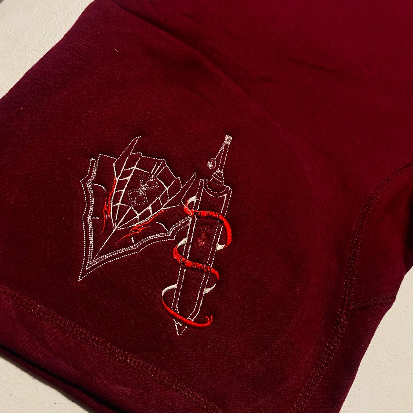 LIMITED Berserk Demon Embroidered GYM SHORTS