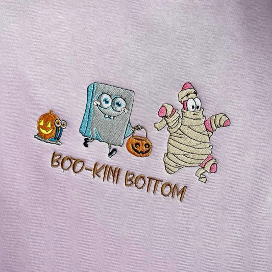 LIMITED Boo-Kini-Bottom Embroidered Anime T-Shirt