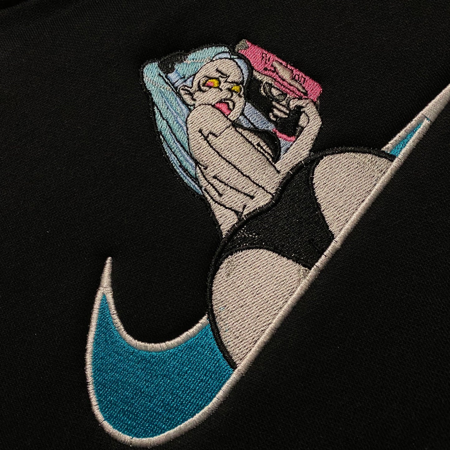 LIMITED Cyberpunk Rebecca Gyat EMBROIDERED GYM HOODIE