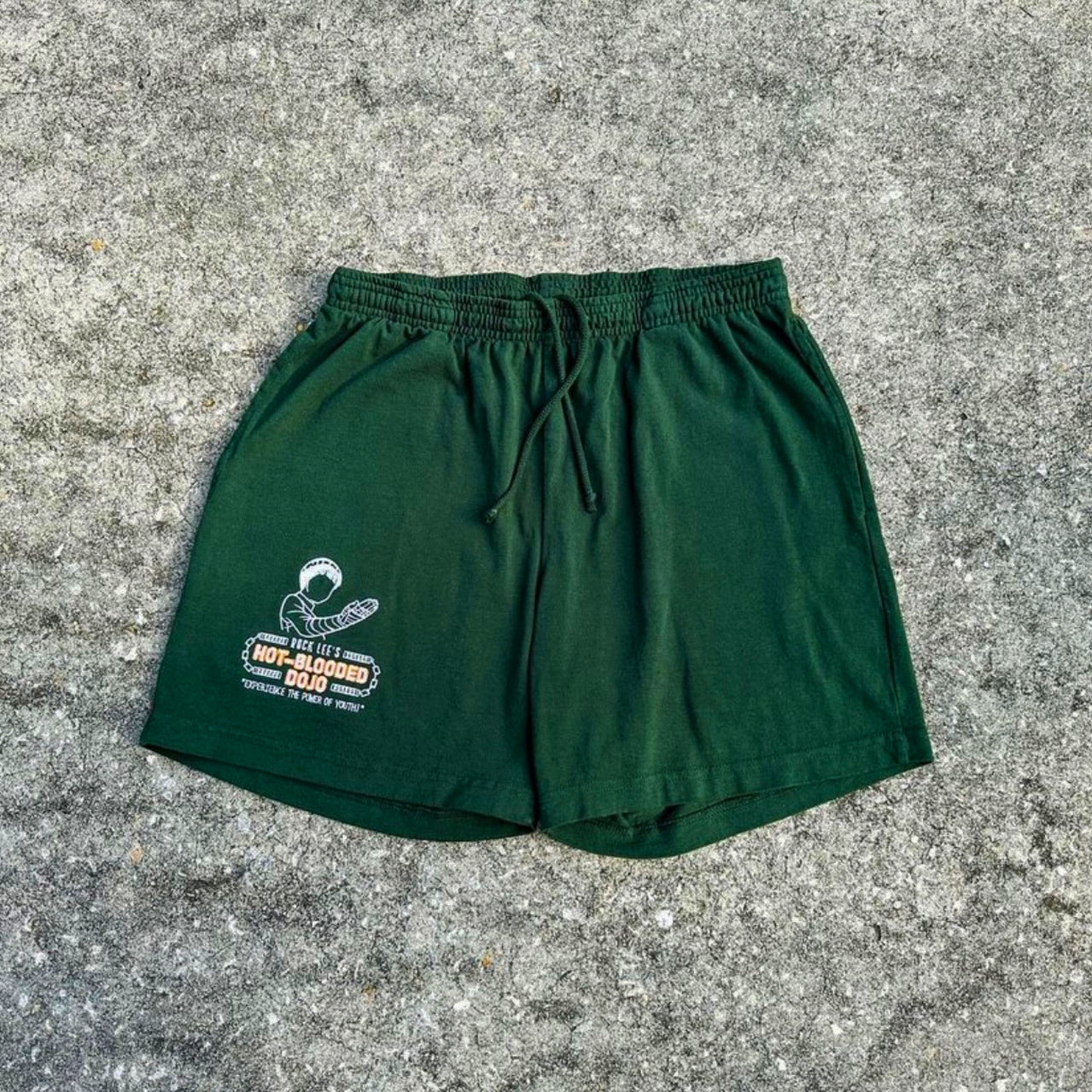 LIMITED Rock Lee Embroidered GYM SHORTS