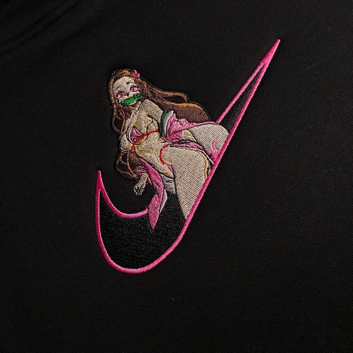 LIMITED Nezuko Gyat EMBROIDERED Gym HOODIE