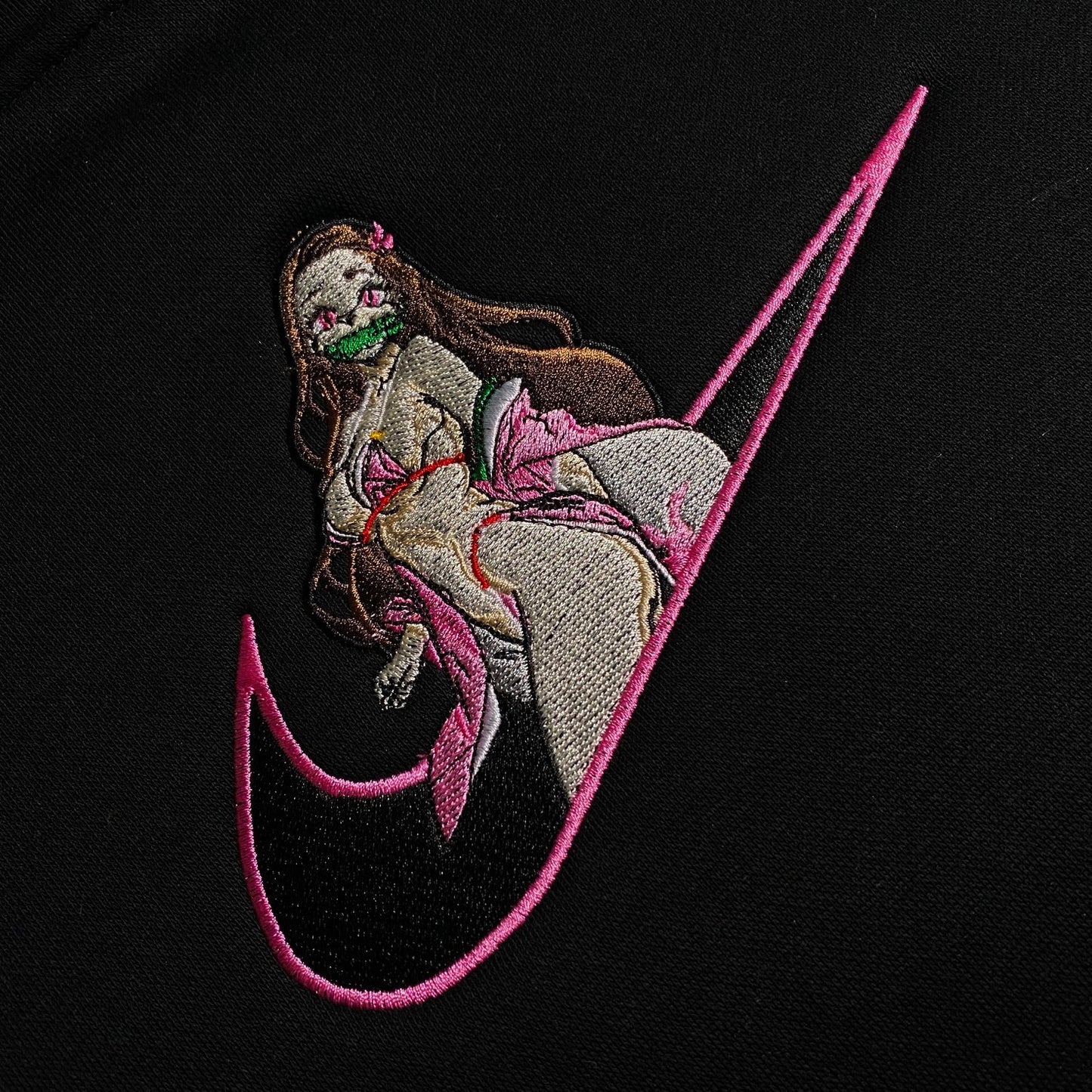 LIMITED Nezuko Gyat EMBROIDERED Gym HOODIE