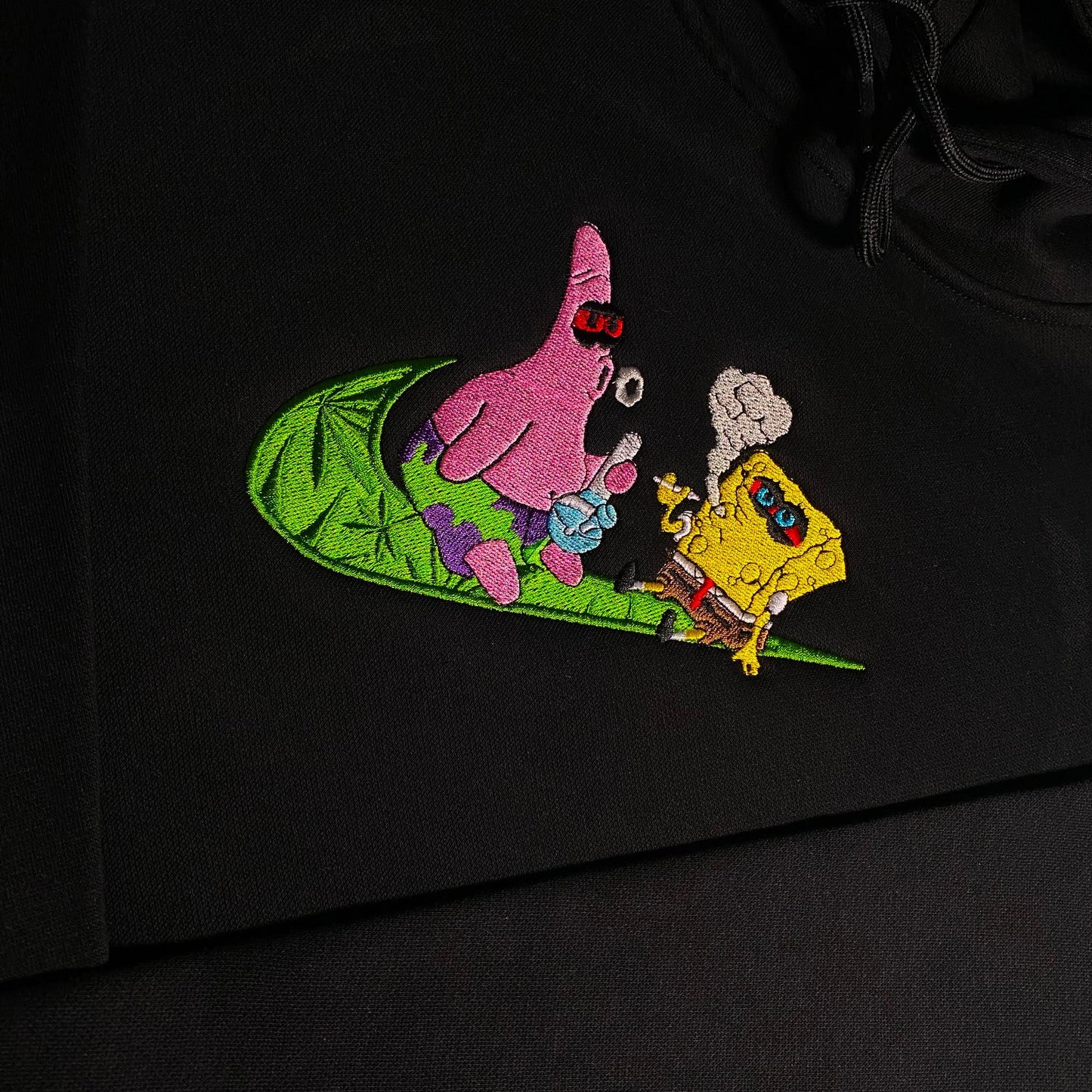 LIMITED SpongeBob 420 EMBROIDERED GYM HOODIE