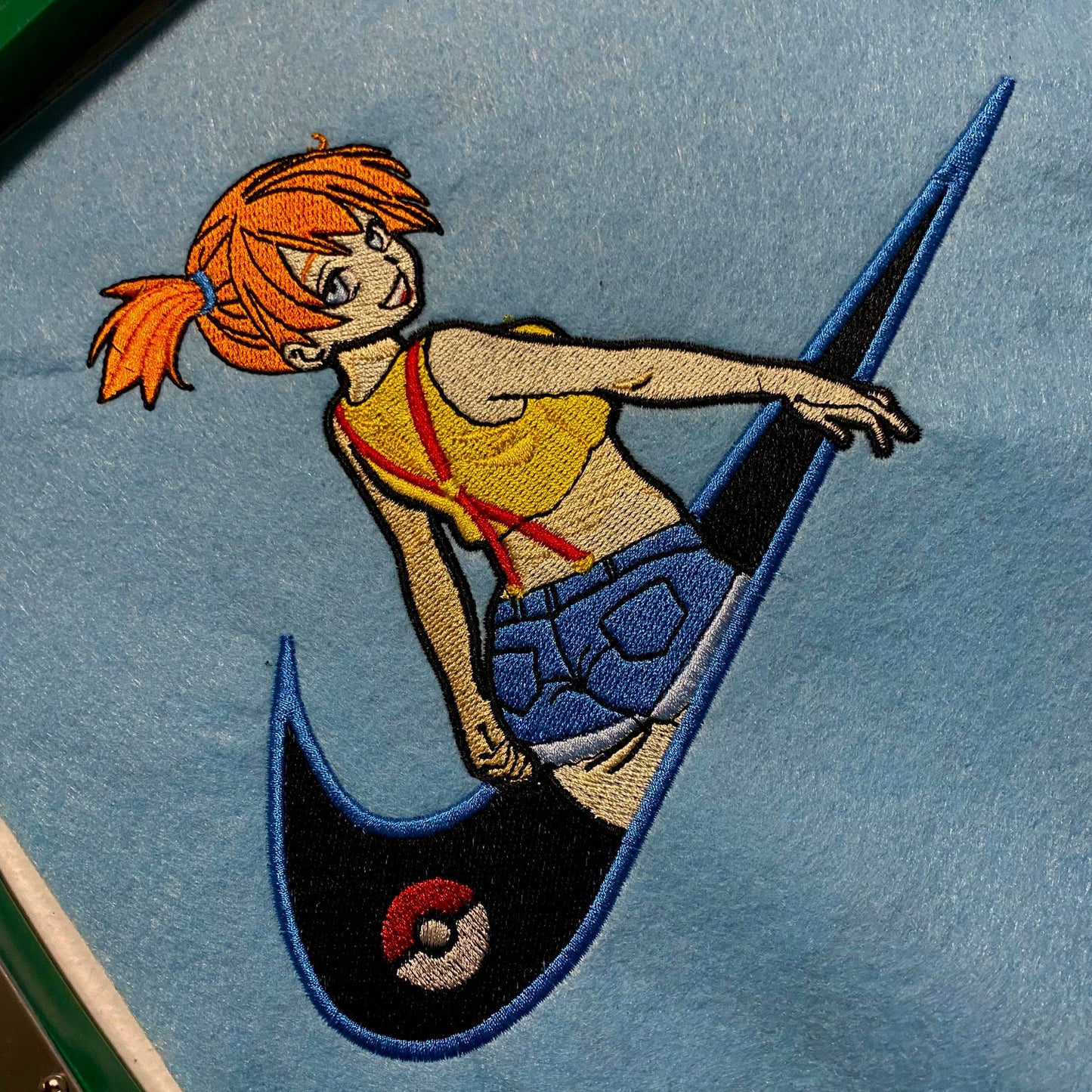 LIMITED Pokémon Trainer Misty Gyat Embroidered T-Shirt