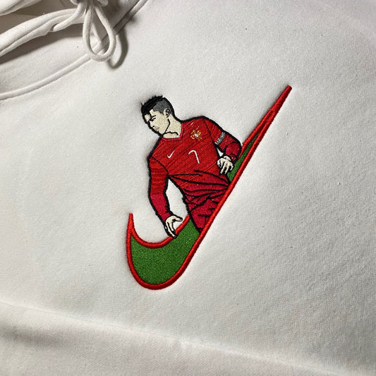 LIMITED CR7 EMBROIDERED SOCCER HOODIE