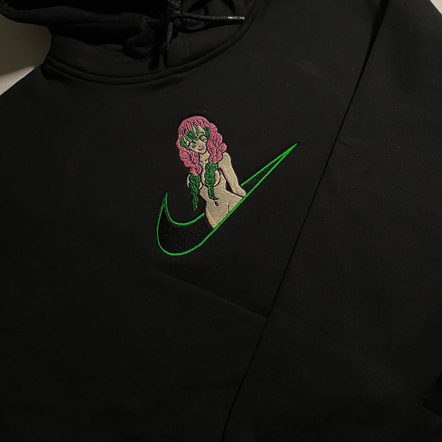 LIMITED Mitsuri Slayer Gyat EMBROIDERED Gym HOODIE