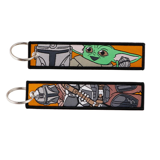 LIMITED Star Wars EMBROIDERED KEY CHAIN/TAG