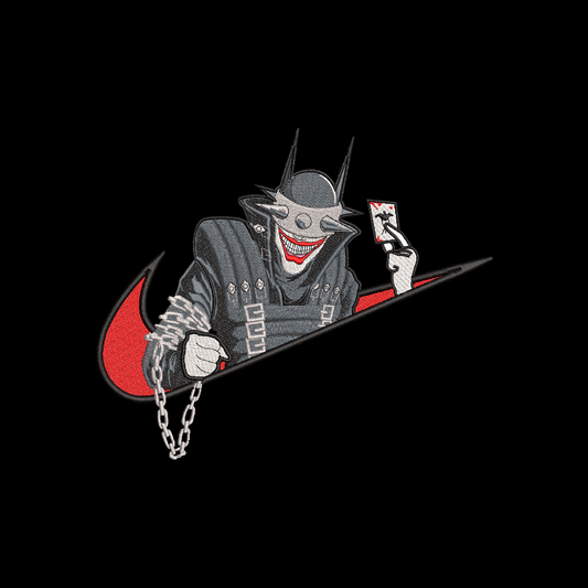 LIMITED Batman Who Laughs Embroidered Anime T-Shirt