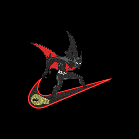 LIMITED Batman Beyond Embroidered Anime T-Shirt