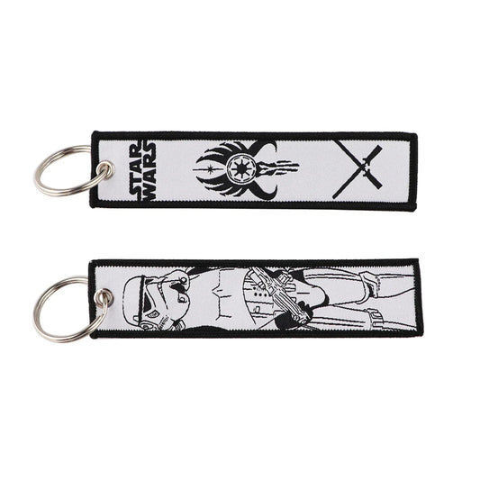 LIMITED Star Wars EMBROIDERED KEY CHAIN/TAG