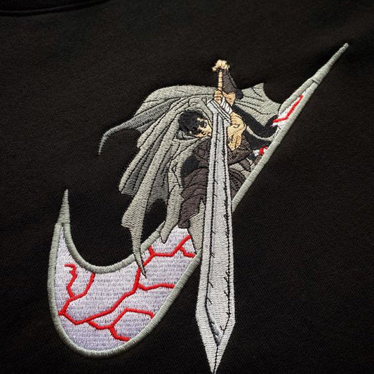 LIMITED Berserk Guts Infinite Rage EMBROIDERED HOODIE