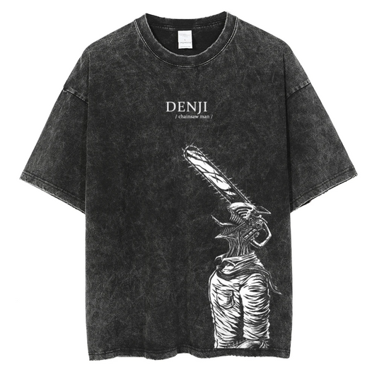 LIMITED Denji Acid Wash T-Shirt