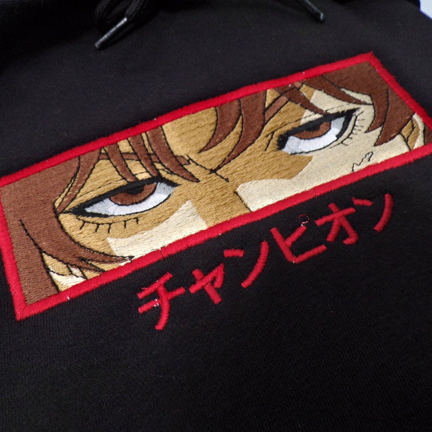 LIMITED BAKI HANMA EYES EMBROIDERED HOODIE