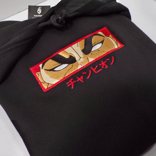 LIMITED YUJIRO HANMA EYES EMBROIDERED HOODIE