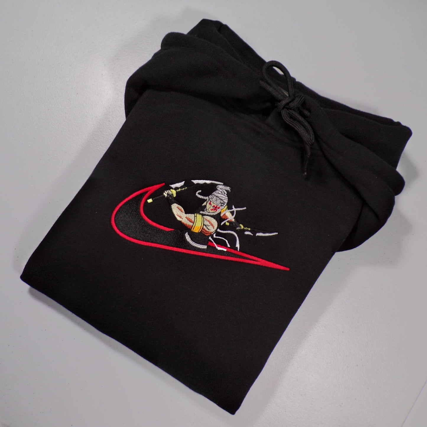 LIMITED DEMON SLAYER X TENGEN "DADDY" UZUI EMBROIDERED ANIME HOODIE