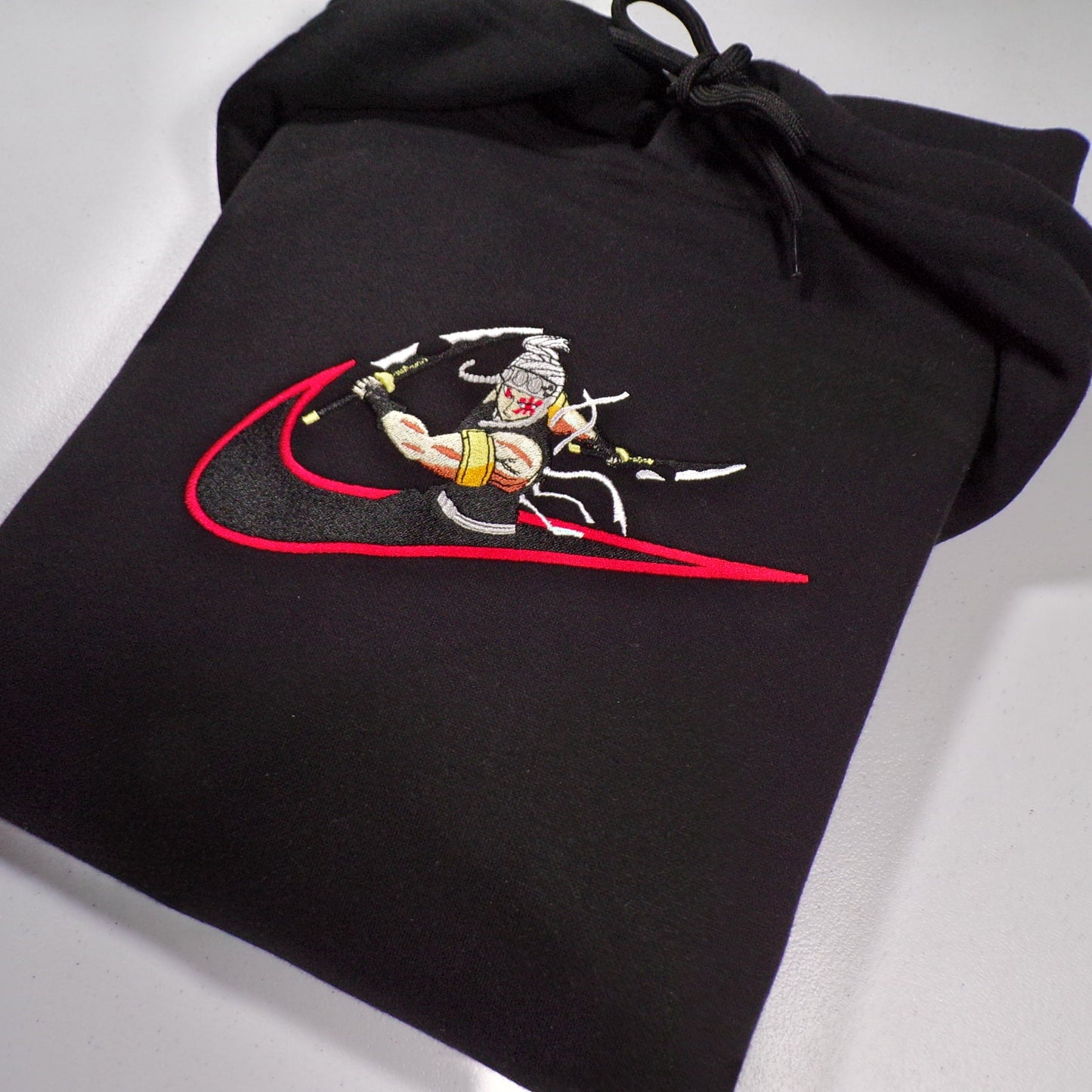 LIMITED DEMON SLAYER X TENGEN "DADDY" UZUI EMBROIDERED ANIME HOODIE